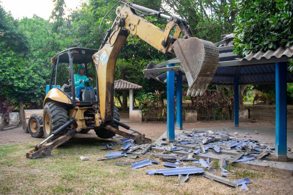 DOM inicia remodelación del centro recreativo en Nahulingo, Sonsonate